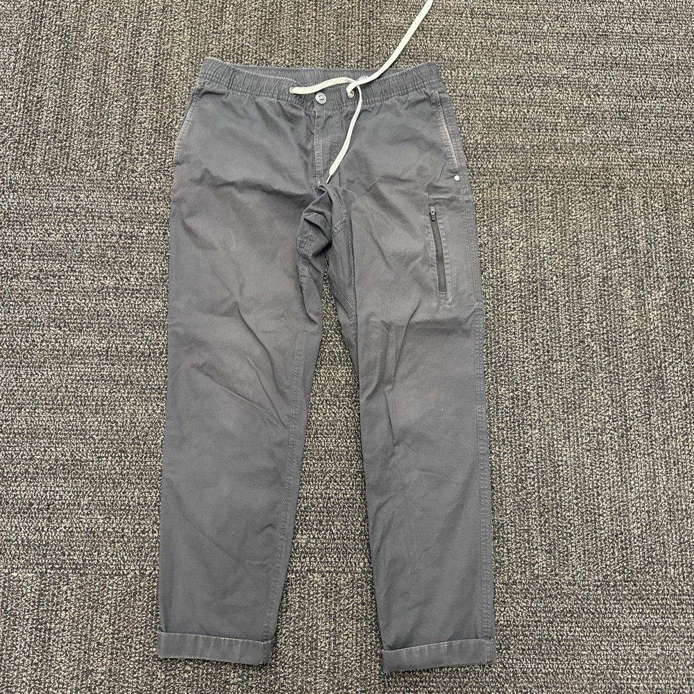 Vuori Ripstop Climber Pants Mens  Large Charcoal Grey